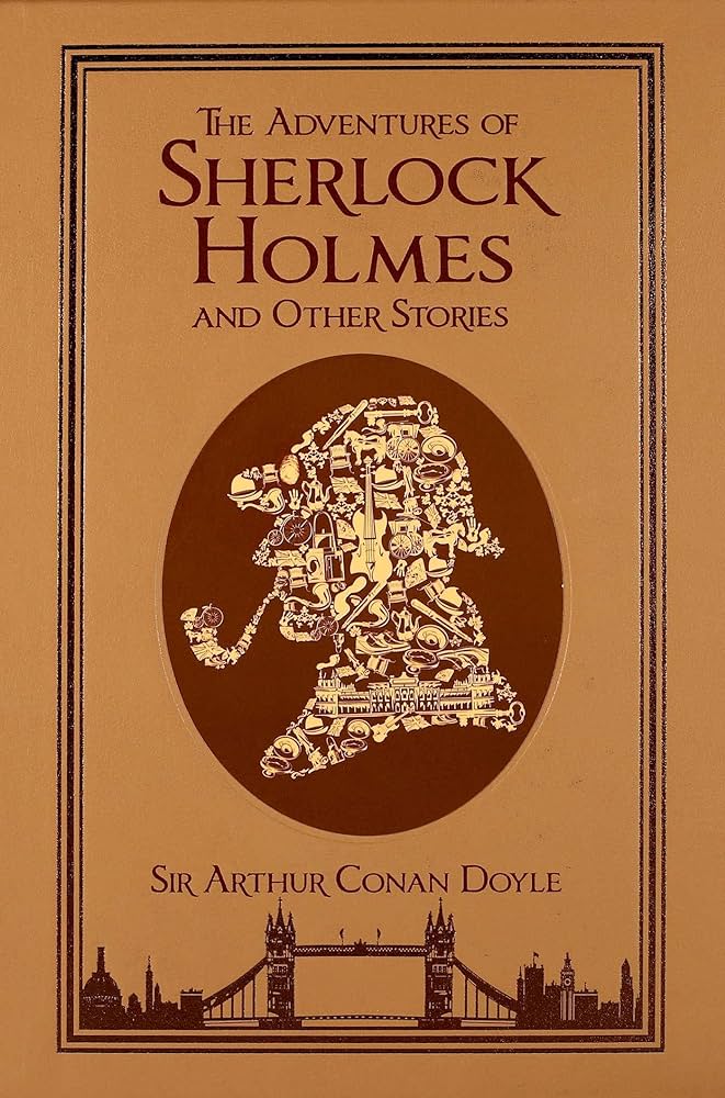 The cover of The Adventures of Sherlock Holmes, and Other Stories